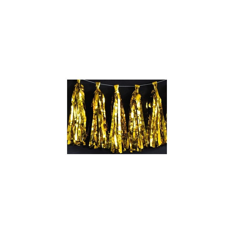 Girlang Tassels Guld bild 2
