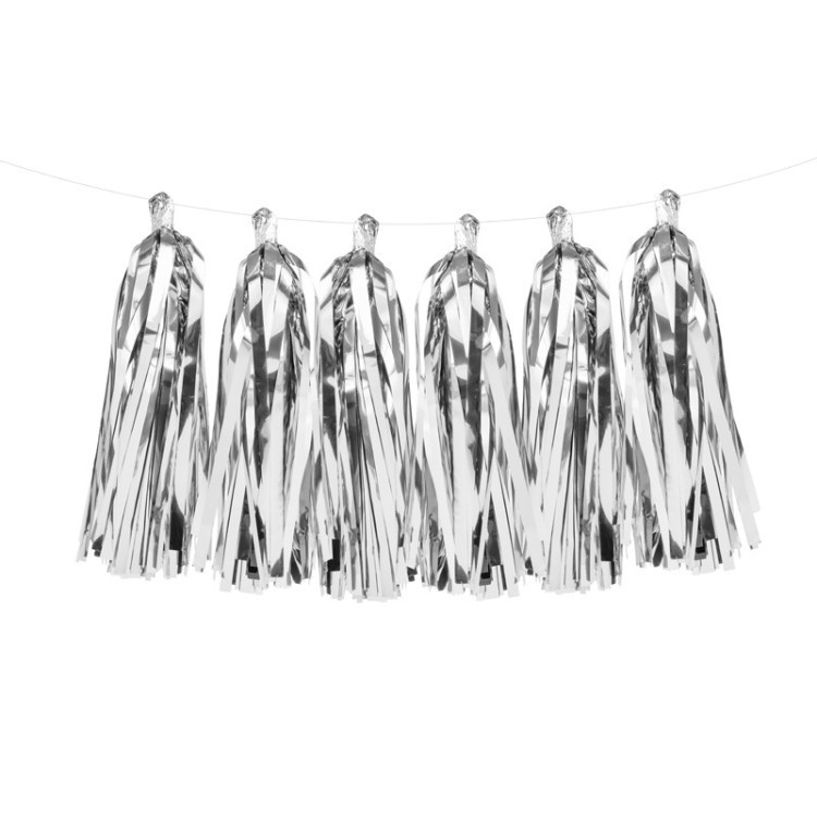 Girlang Tassels Silver bild 3