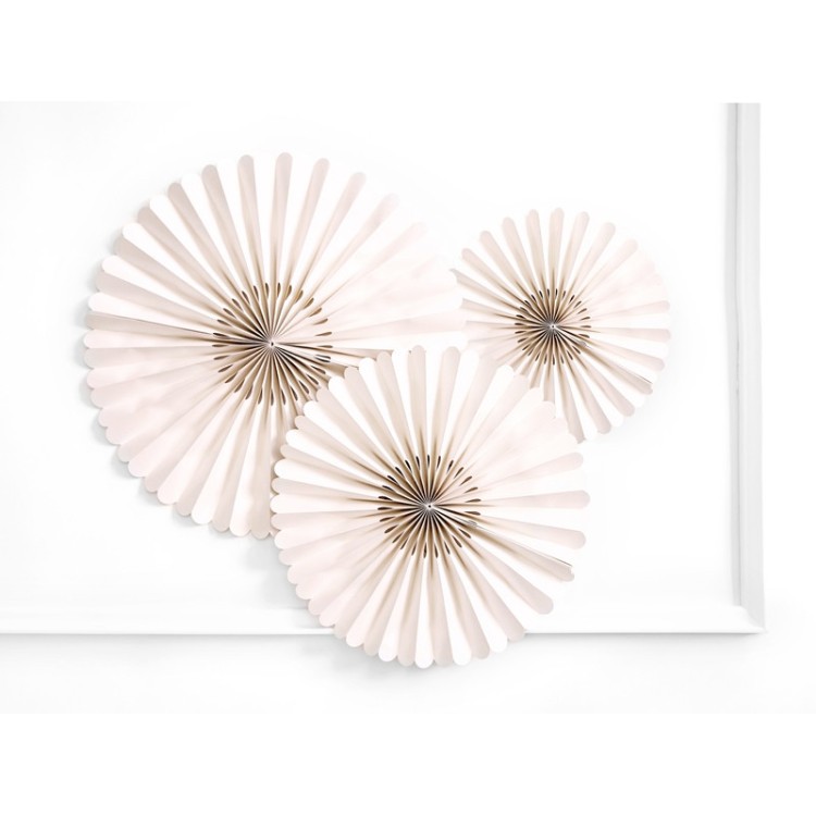 Pappersmåne 3-pack Cremevit