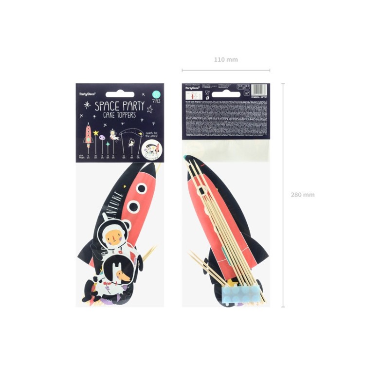 Cake Topper Rymd bild 3
