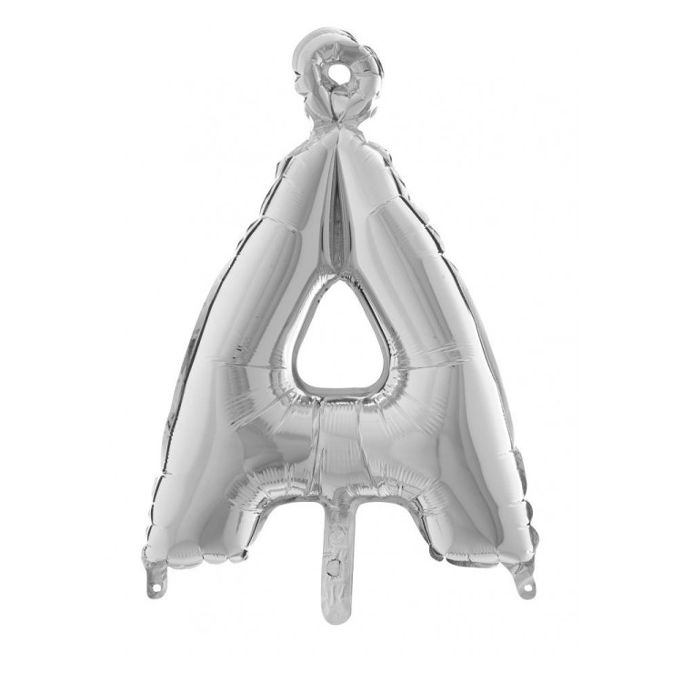 Bokstavsballong Silver 35 cm bild 28