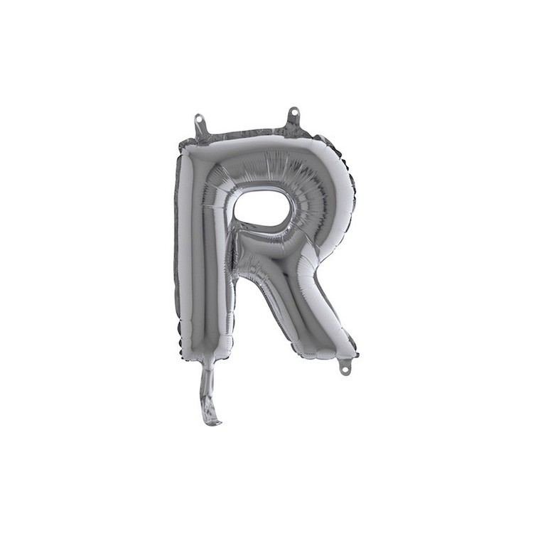 Bokstavsballong Silver 35 cm bild 19