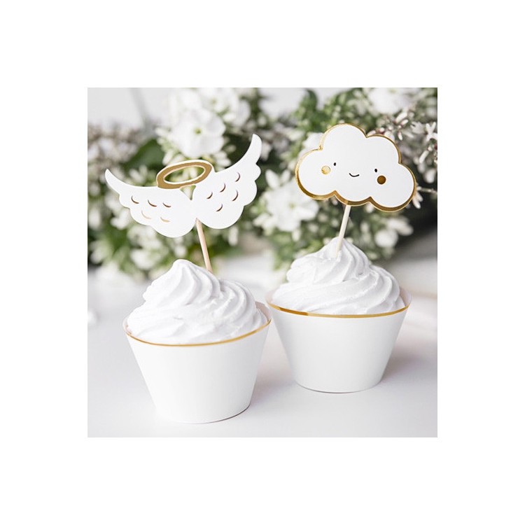 Cupcake Picks Moln & Änglavingar bild 3