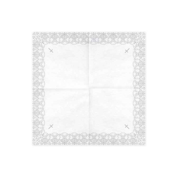 Servetter Elegant med Silverkors bild 2