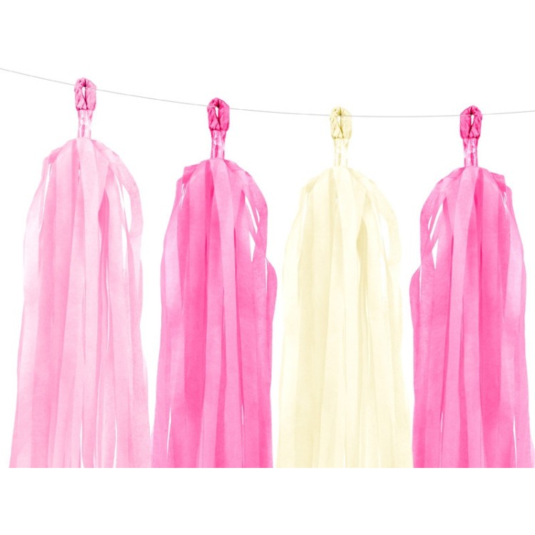 Girlang Tassels Rosamix