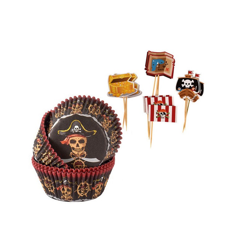 Muffins-kit med Pirat
