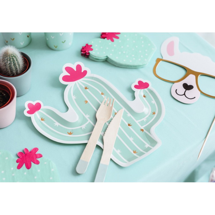 Papperstallrikar Kaktus bild 2