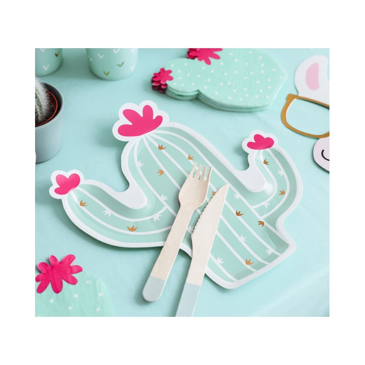 Papperstallrikar Kaktus bild 4