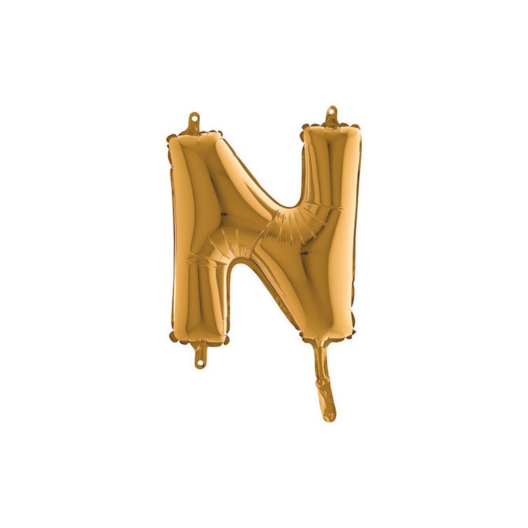 Bokstavsballong Brons 35 cm bild 15