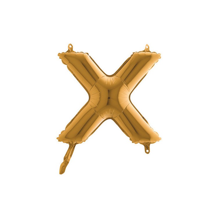 Bokstavsballong Brons 35 cm bild 25