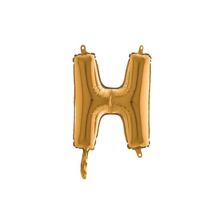 Bokstavsballong Brons 35 cm bild 9