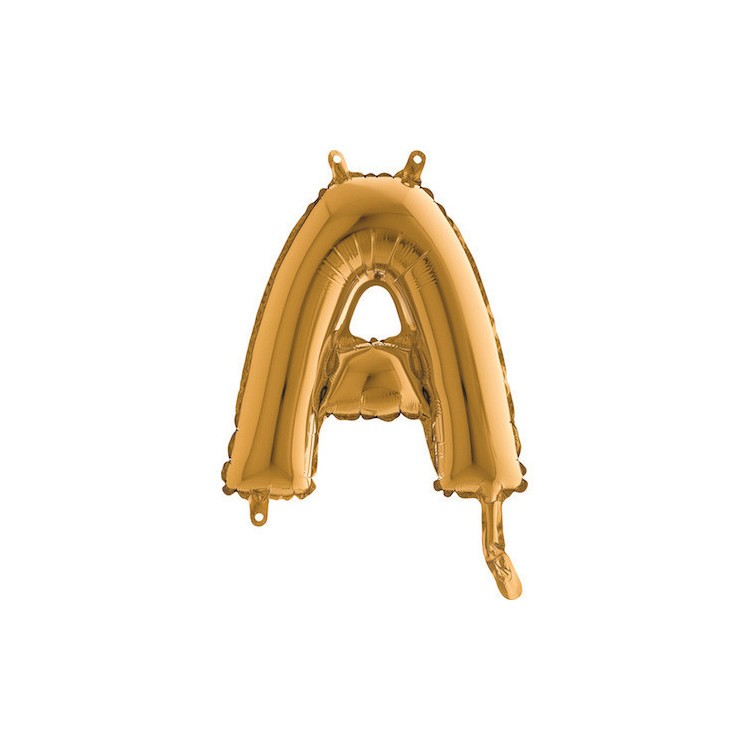 Bokstavsballong Brons 35 cm bild 2