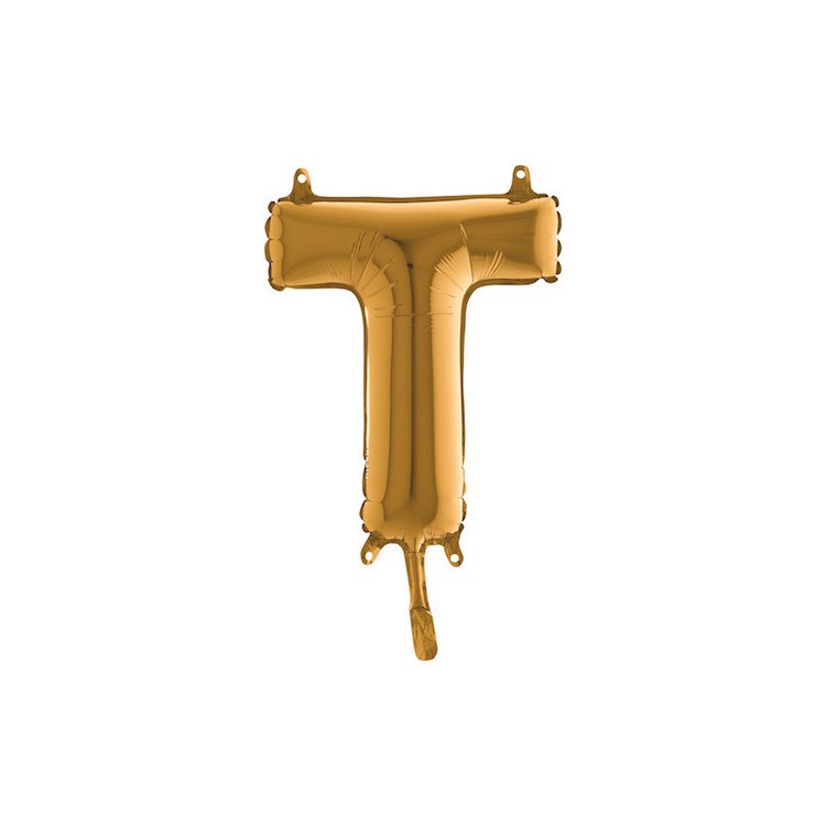 Bokstavsballong Brons 35 cm bild 21