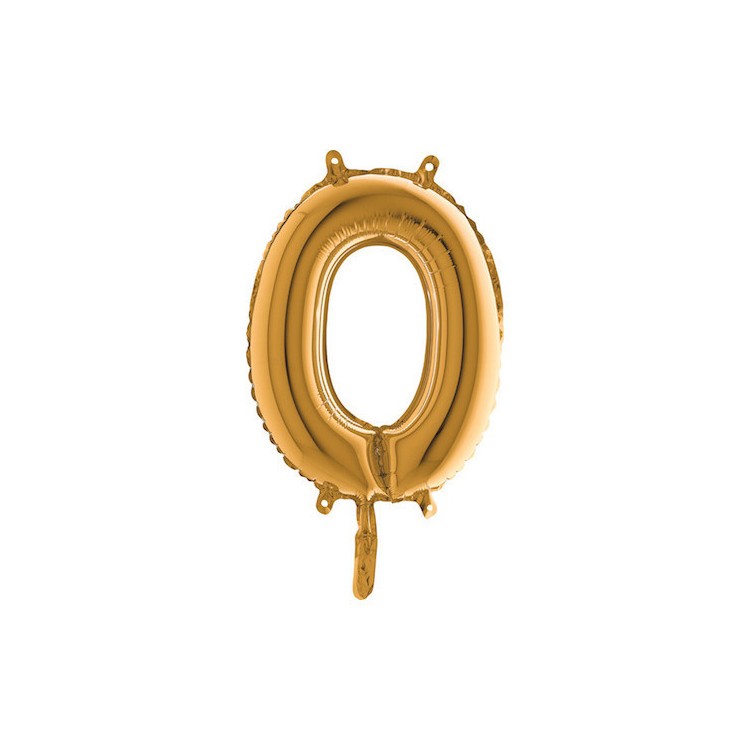 Bokstavsballong Brons 35 cm bild 16