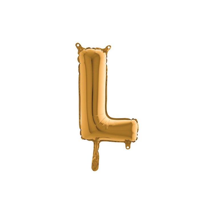 Bokstavsballong Brons 35 cm bild 13