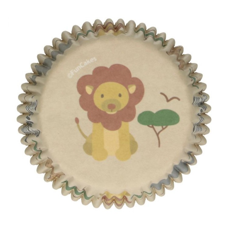 Muffinsformar Safaridjur bild 2