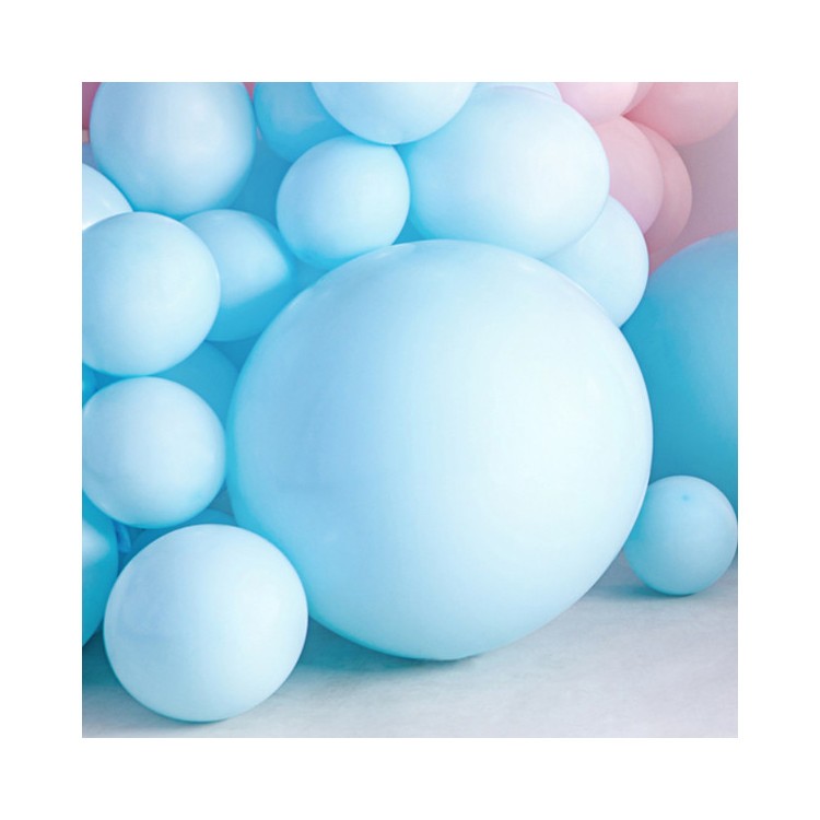 Jätteballong Ljusblå 60 cm bild 2
