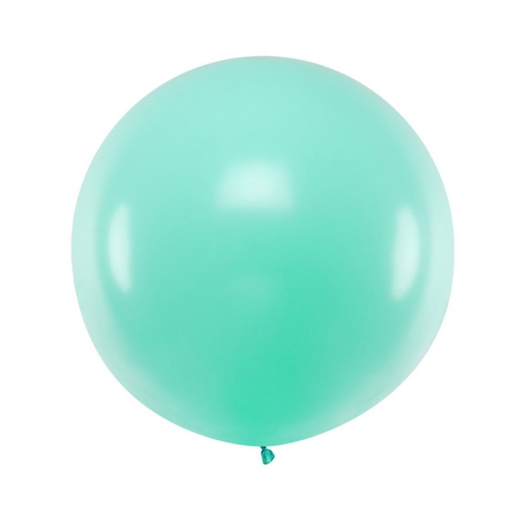 1-pack Jätteballong Mintgrön 60 cm