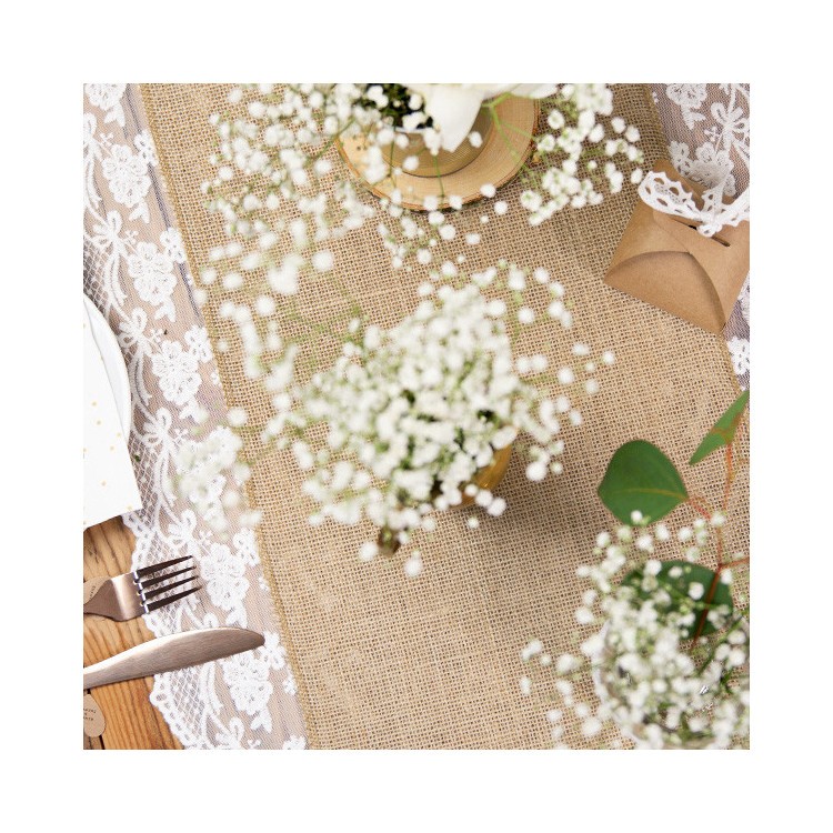 Bordslöpare Juteväv bild 8