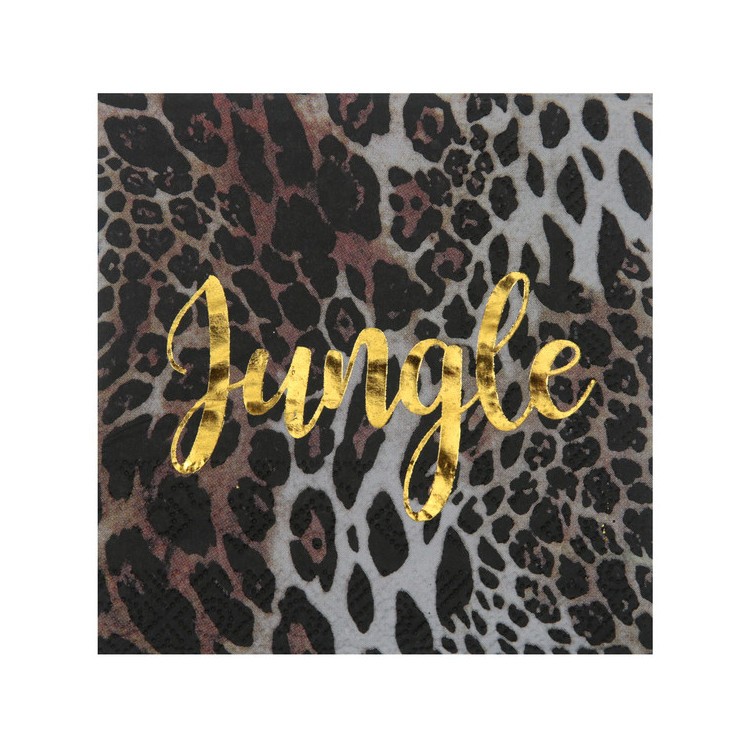 Kaffeservetter Leopard