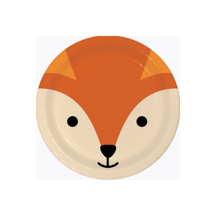 Pappersassietter Räv