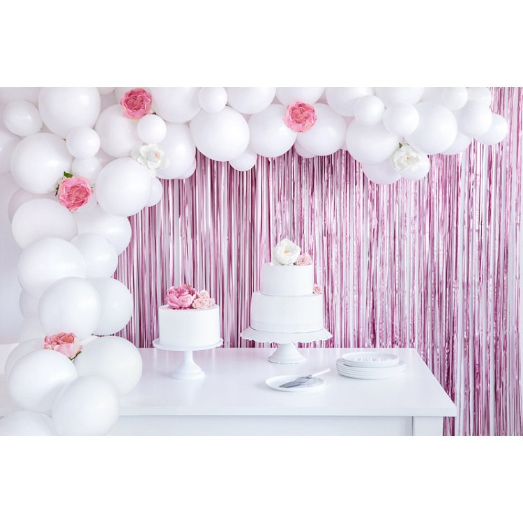 Girlang Draperi Ljusrosa bild 2