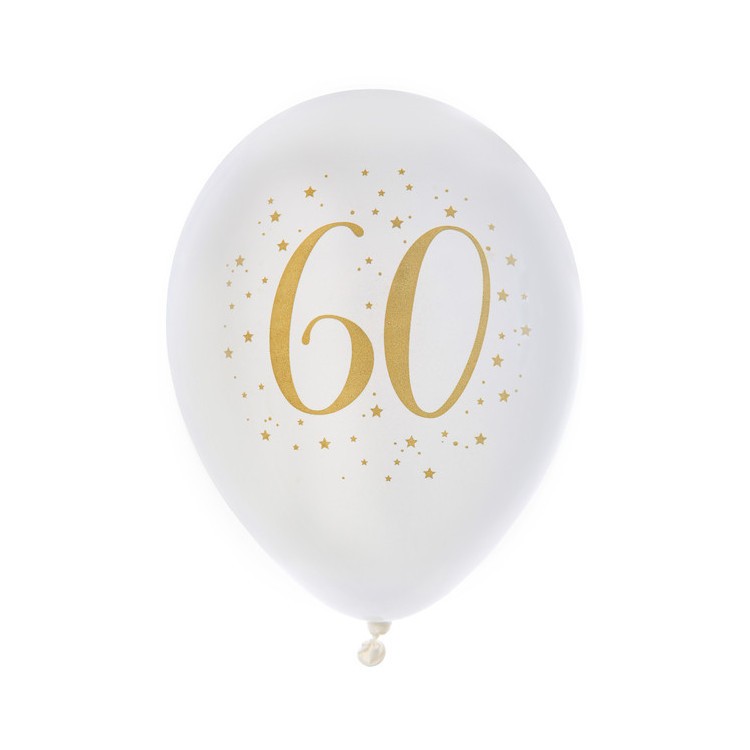 Ballonger Vit 60 år