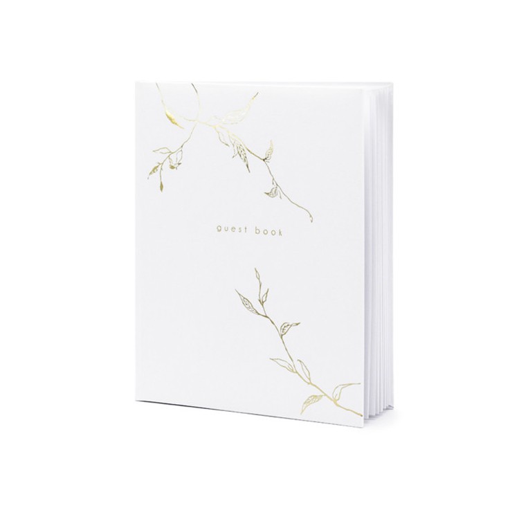 Gästbok Vit