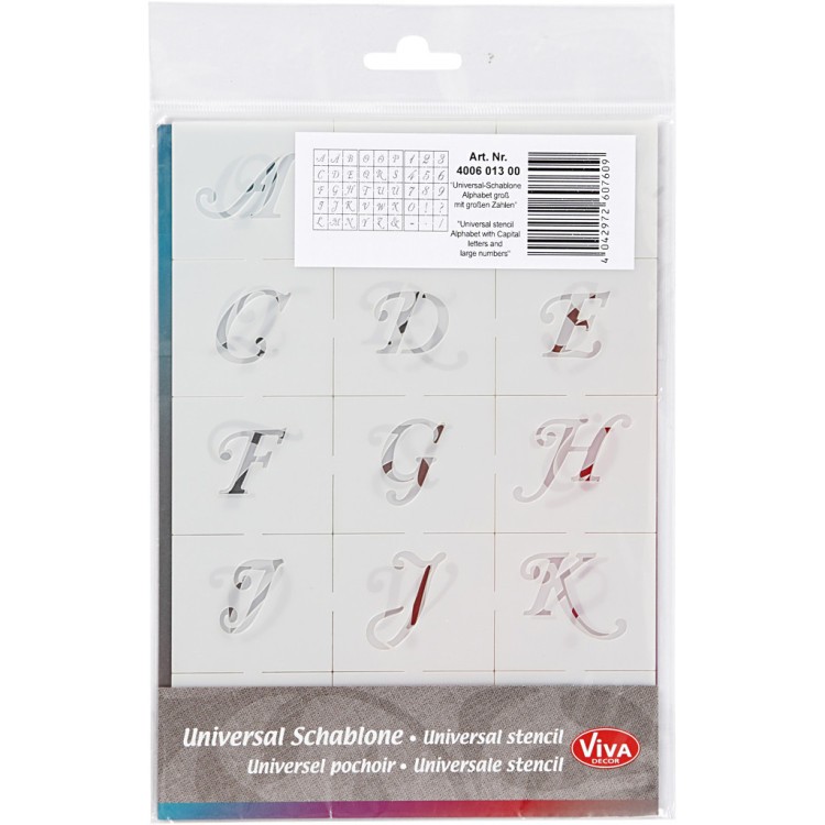 Schabloner Bokstäver & Siffror bild 2