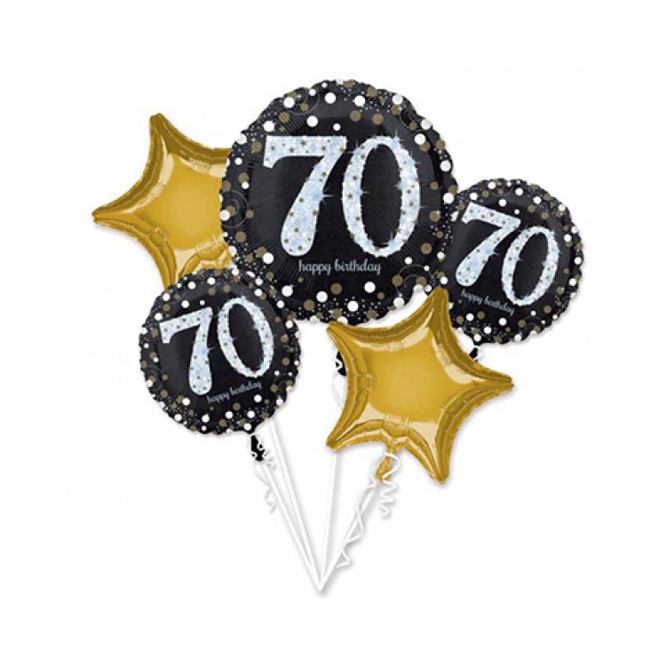 Ballongbukett 70 år