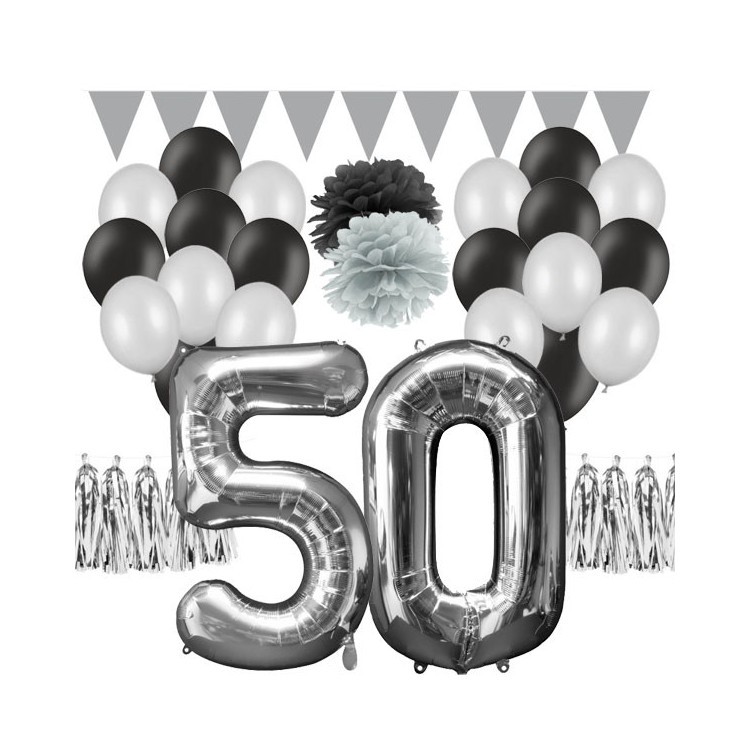 Dekorationskit 50 år Silver