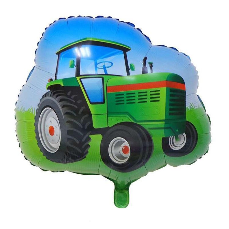 Folieballong Traktor
