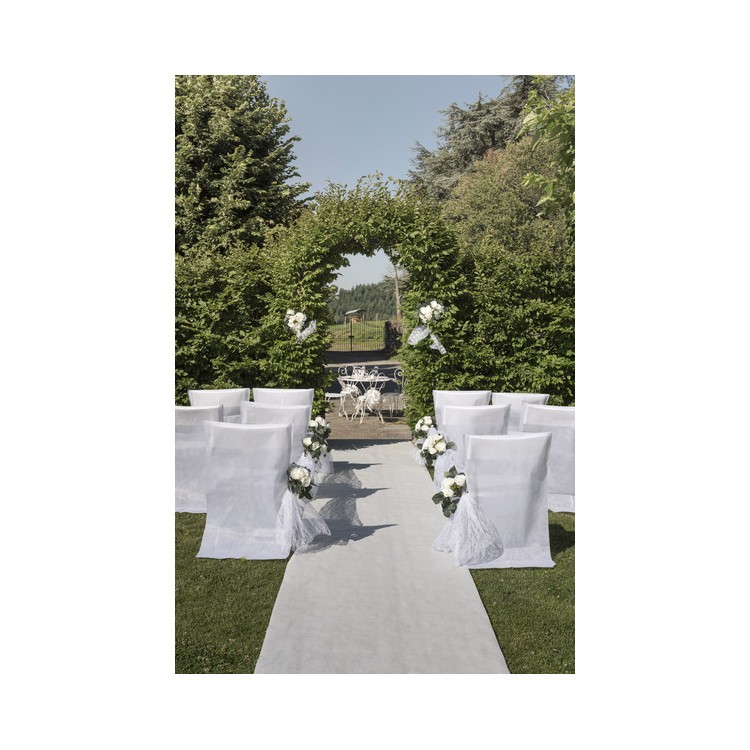 Altargångsmatta Vit