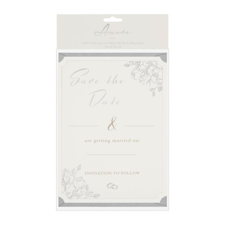 Save the Date Kort för Bröllop