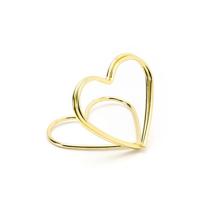 Korthållare för placeringskort Guldhjärta bild 3