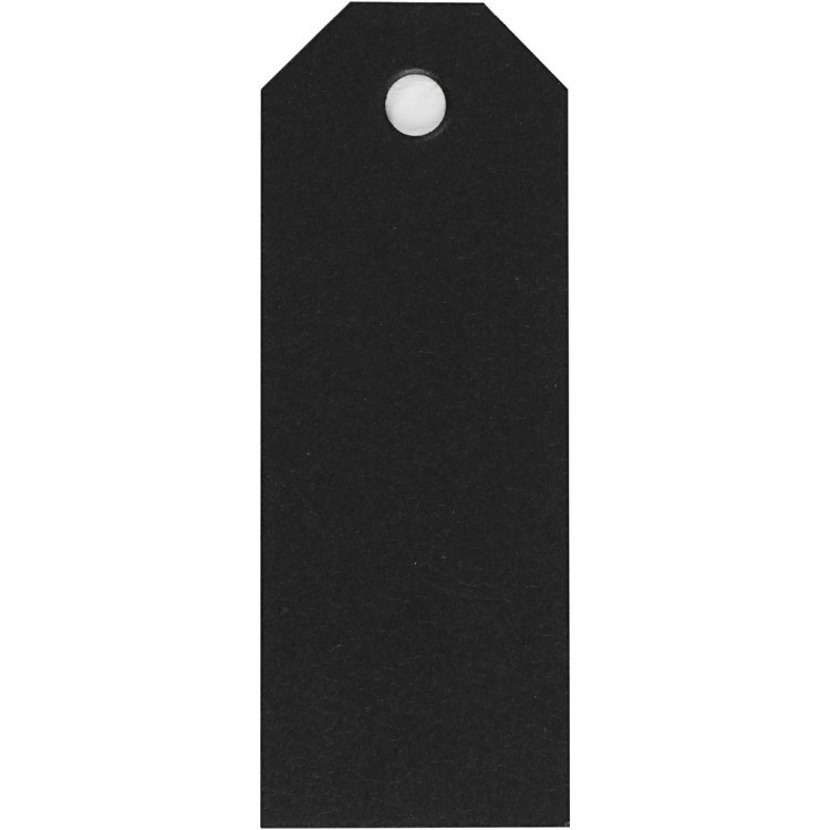 Namntag, Presenttag Svart