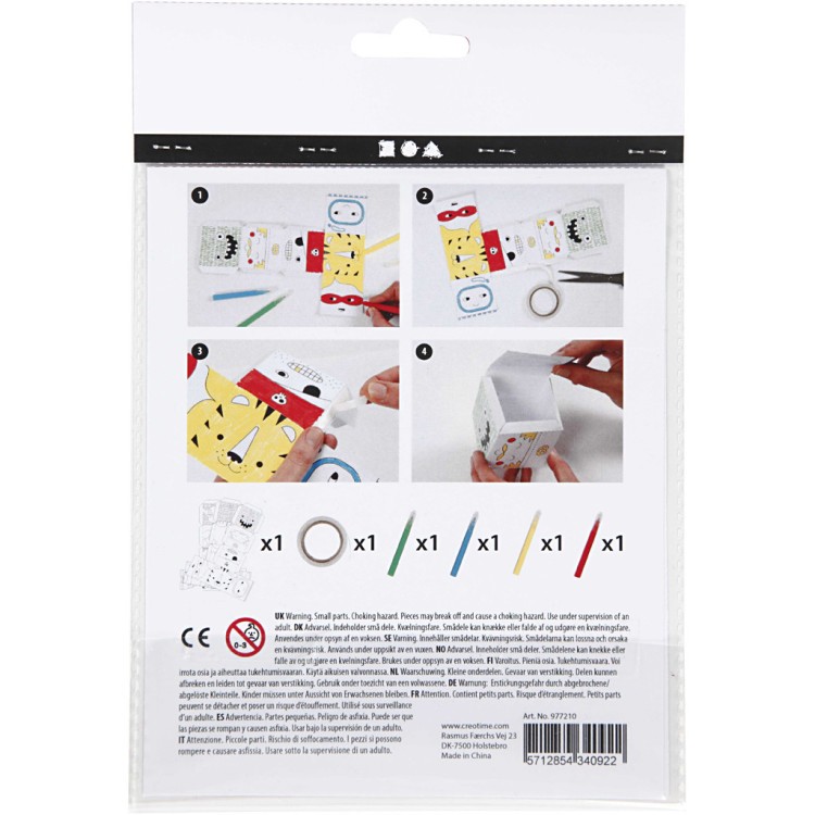 Pysselset Stapelklossar Superhjälte bild 3