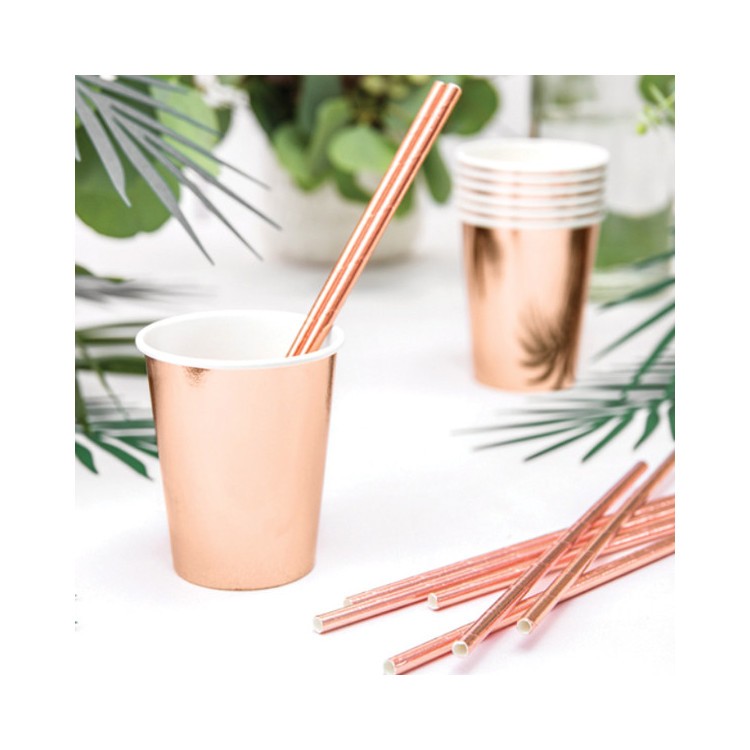 Pappersmuggar Roséguld