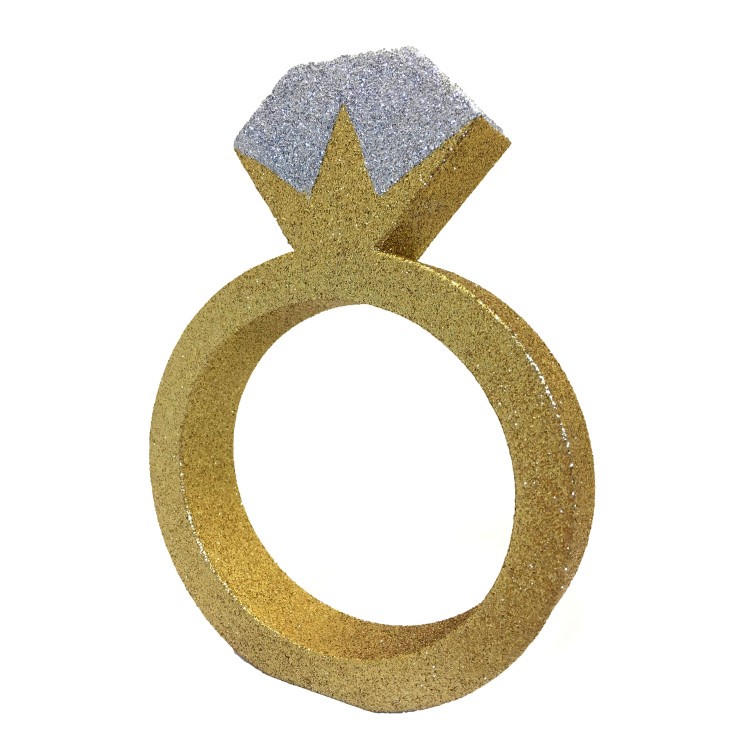 Bordsdekoration Diamantring