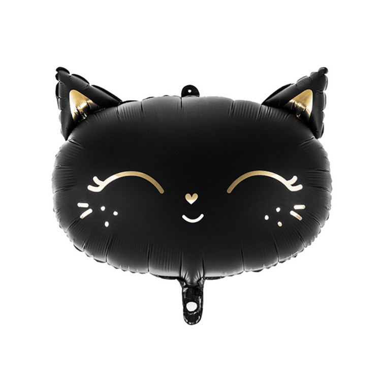 Folieballong Svart Katt