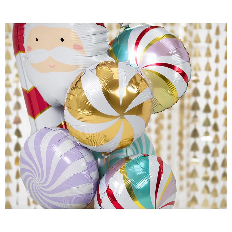 Folieballong Karamell Guld bild 2