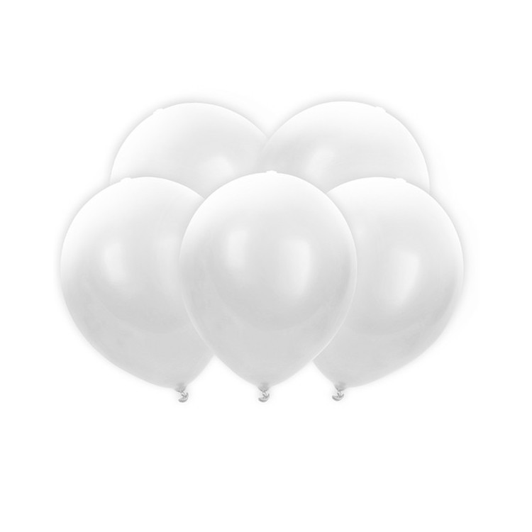 Vita LED Ballonger 5-pack