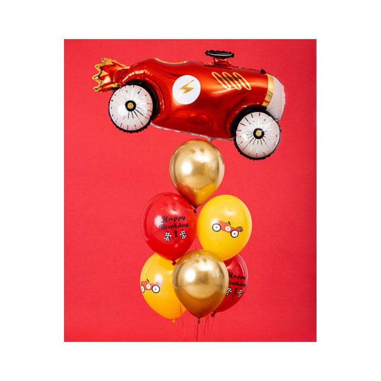 Ballonger Bilar Happy Birthday bild 2