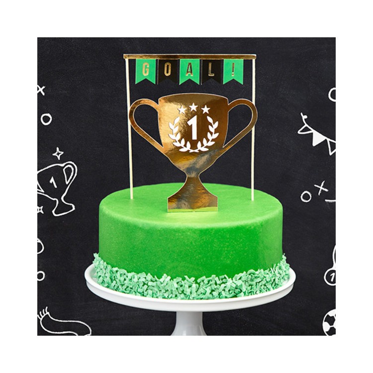 Tårtdekoration med Fotboll bild 2
