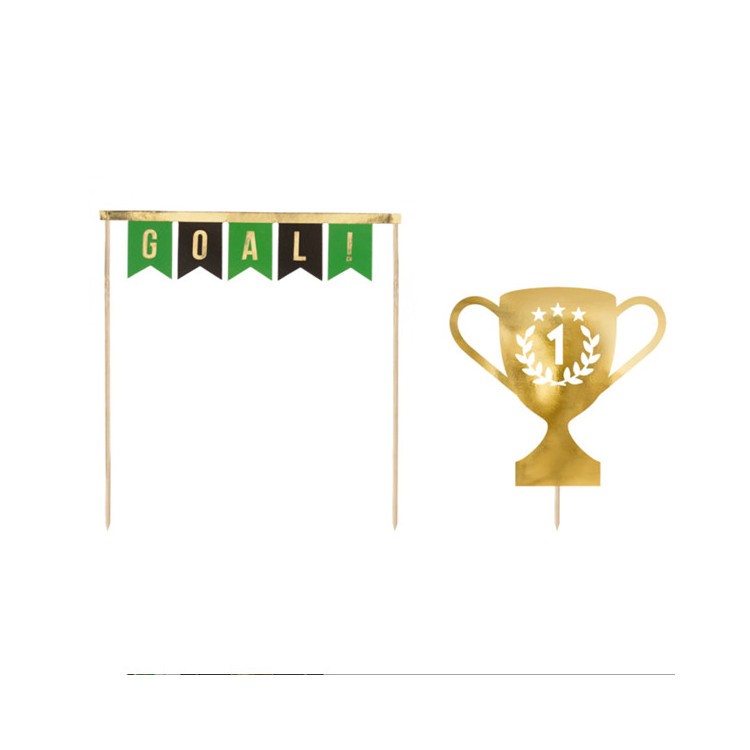 Tårtdekoration med Fotboll