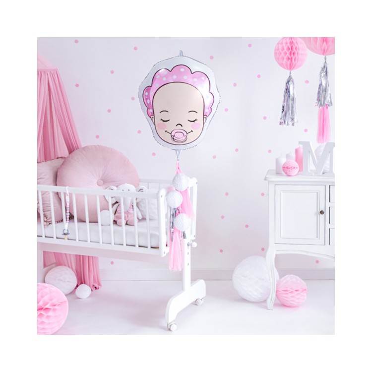 Folieballong Babyflicka bild 2