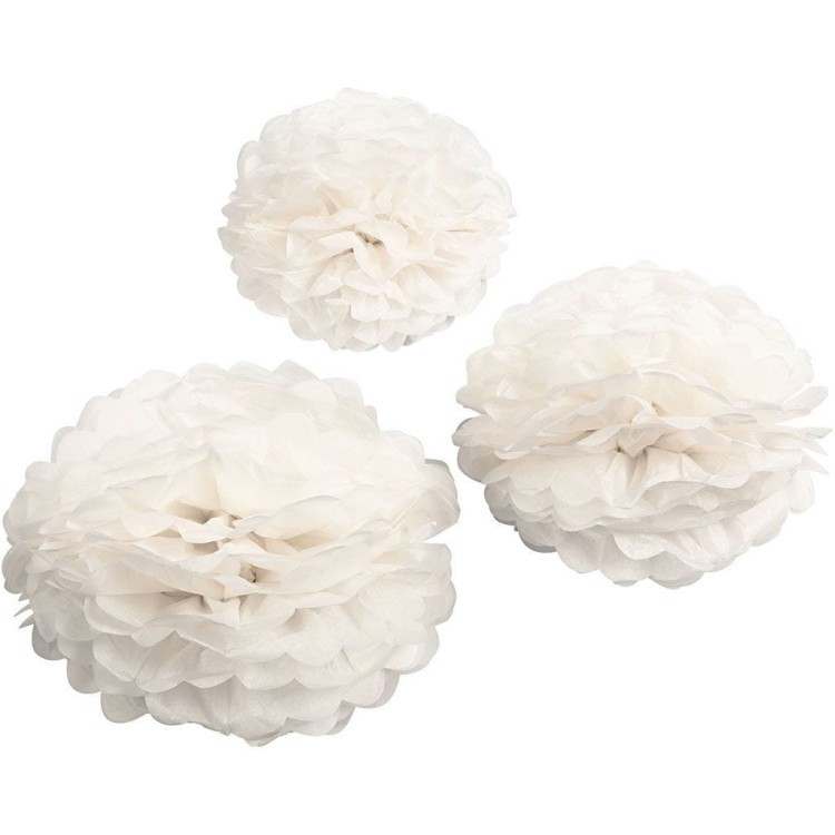 Pom pom 3-pack Vita