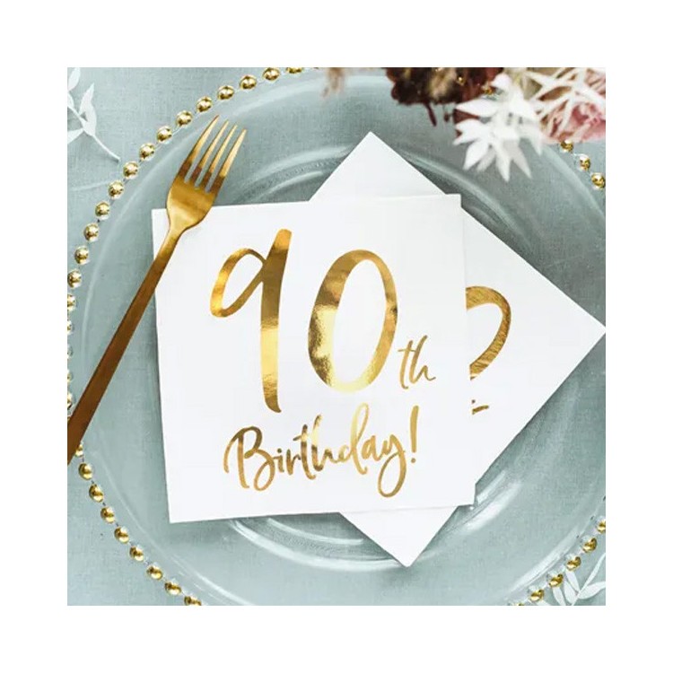 Servetter Vita 90 år