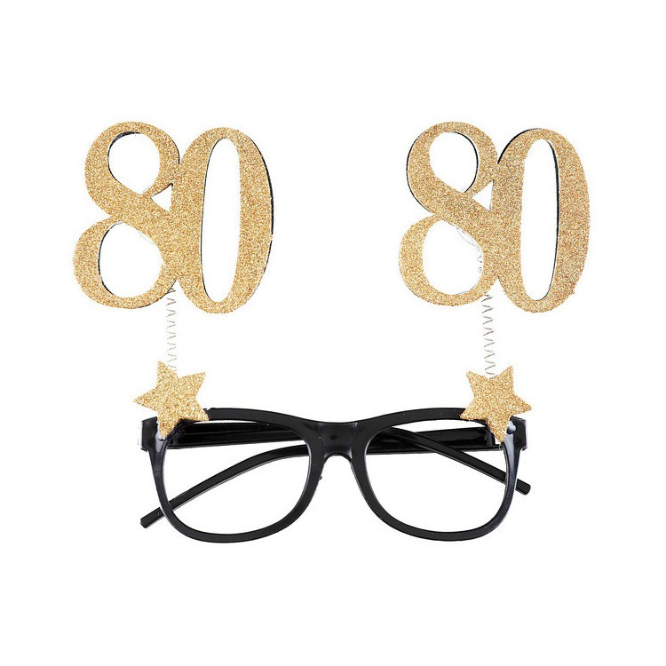 Glittriga glasögon 80 år