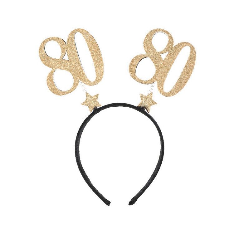 Glittrigt Diadem 80 År